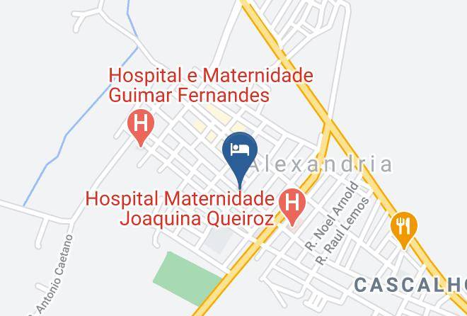 Alexandria - Pousada Gosto Da Terra Maps
