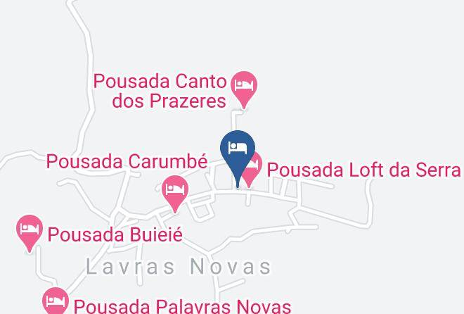 Ouro Preto - Vila Sao Francisco Pousada Maps