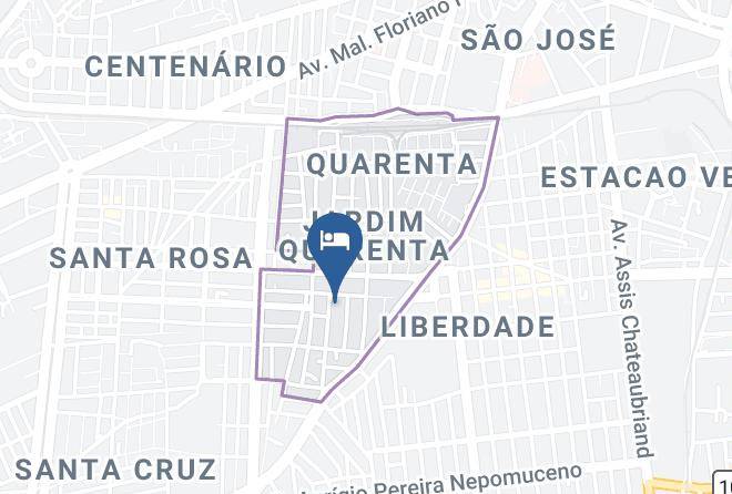 Campina Grande - Pousada Granville Maps