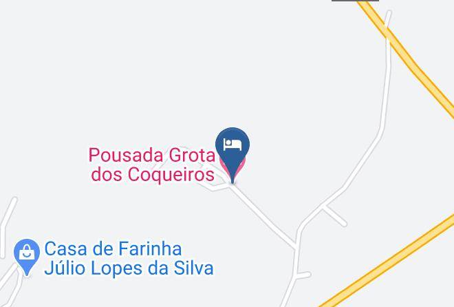 Pirambu - Pousada Grota Dos Coqueiros Maps