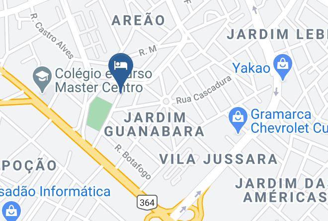 Cuiaba - Pousada Guanabara Maps