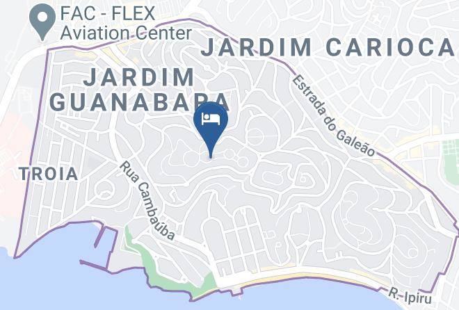 Rio De Janeiro Jardim Guanabara - Pousada Guanabara Garden Maps