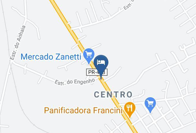 Morretes - Pousada Guanumbi Maps