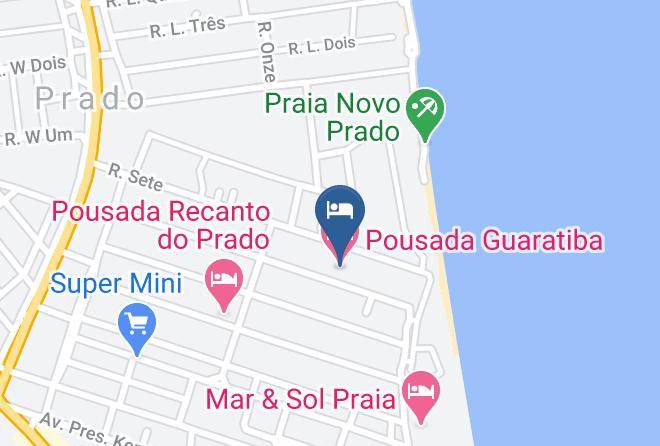 Prado - Pousada Guaratiba Maps