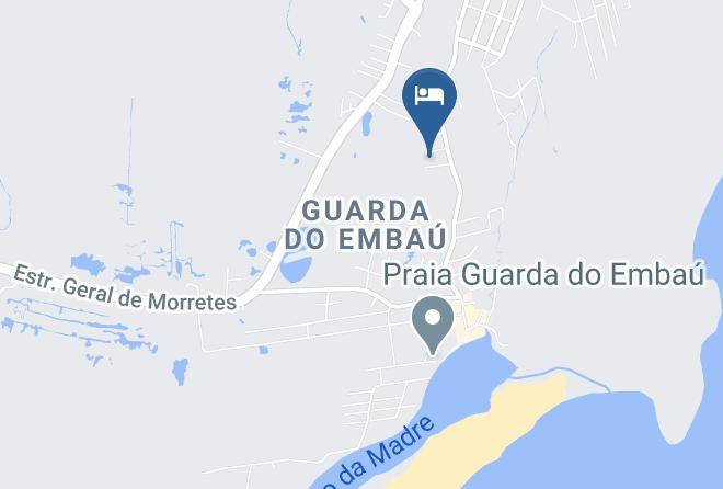 Palhoca - Recanto Das Bromelias Chales Guarda Do Embau Maps