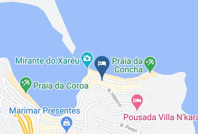 Itacare - Pousada Haka Maps