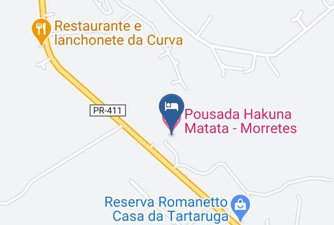 Morretes - Pousada Hakuna Matata Morretes Maps