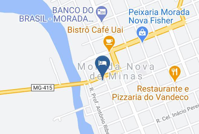 Morada Nova De Minas - Pousada Halley Maps