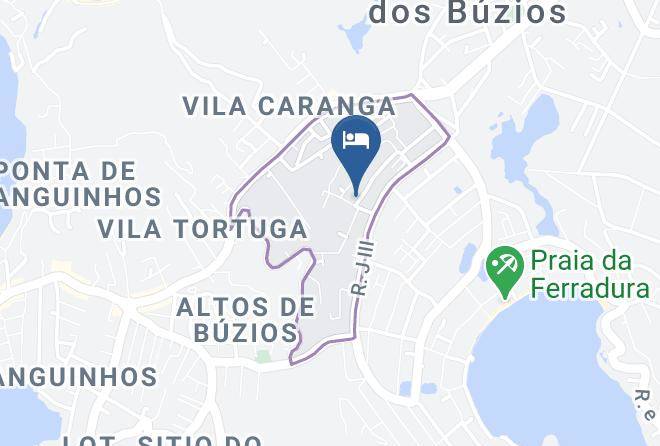 Buzios - Pousada Happiness Ferradura Maps
