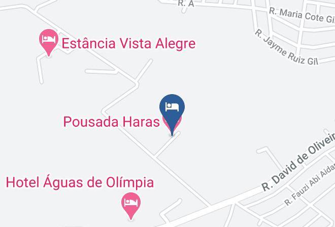 Olimpia - Pousada Haras Maps