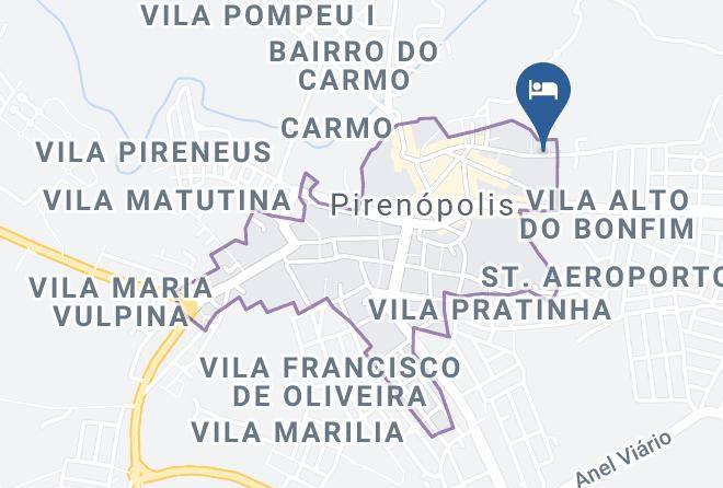 Pirenopolis - Pousada Haylon Maps
