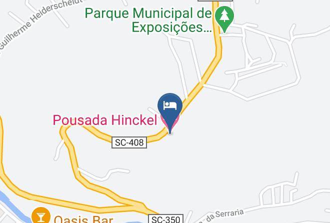 Alfredo Wagner - Pousada Hinckel Maps