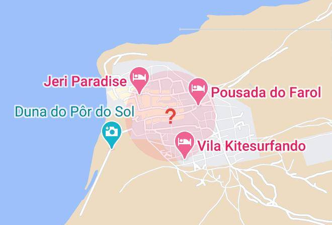 Jijoca De Jericoacoara - Pousada Hipopotamo Maps