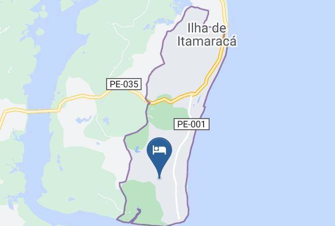 Ilha De Itamaraca - Pousada Horizonte Maps