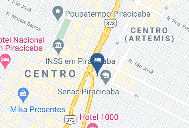 Piracicaba - Pousada Hotel Bela Vista Maps