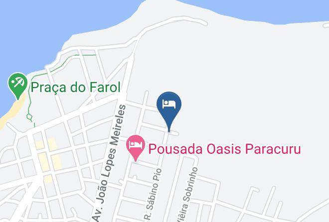 Paracuru - Pousada Hotel California Maps