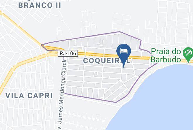 Araruama - Pousada Hotel Chale Do Coqueiral Maps
