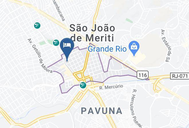 Pousada Hotel Feliz Map