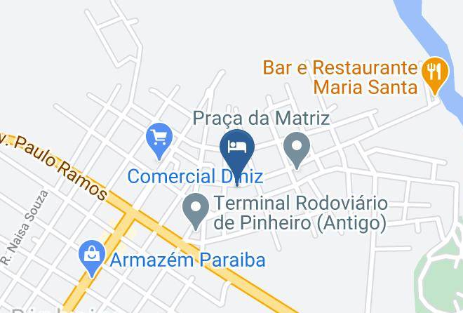 Pinheiro - Pousada Hotel Maranatha Maps