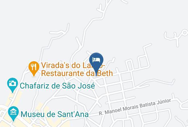 Tiradentes - Tiradentes Pousada Ramalhete Maps