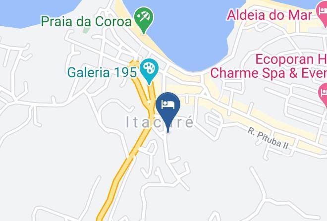 Itacare - Pousada Humaita Maps