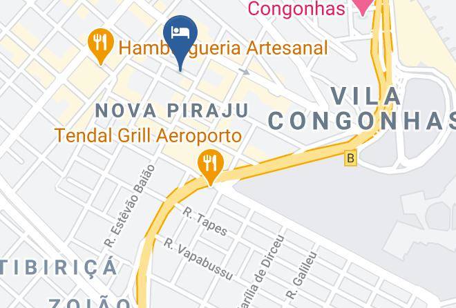 Sao Paulo Campo Belo - Hotel Pousada Ibituruna Maps