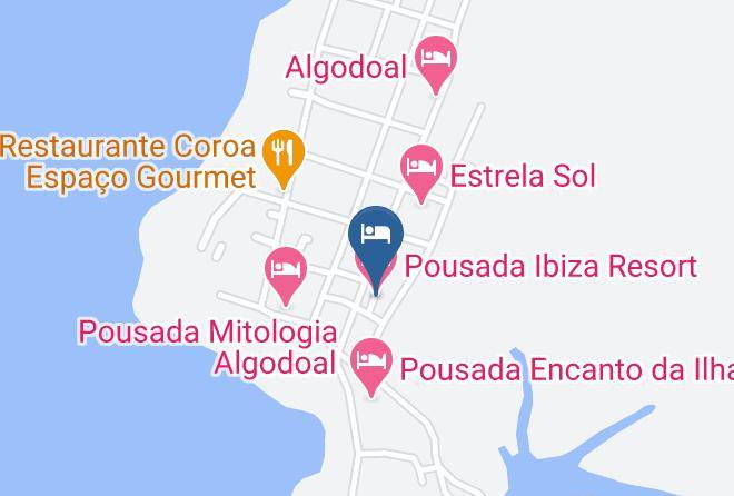 Senador Jose Porfirio - Pousada Ibiza Resort Maps