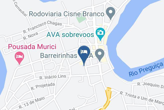 Barreirinhas - Pousada Igarape Maps