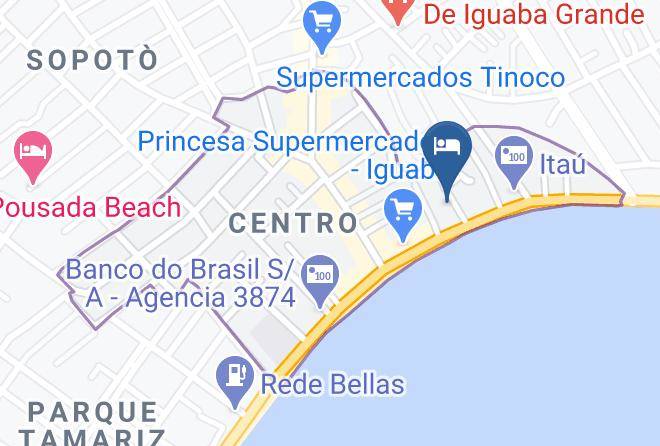 Iguaba Grande - Pousada Iguaba Palace Maps