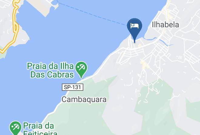 Ilhabela - Pousada Ilha Brazil Maps