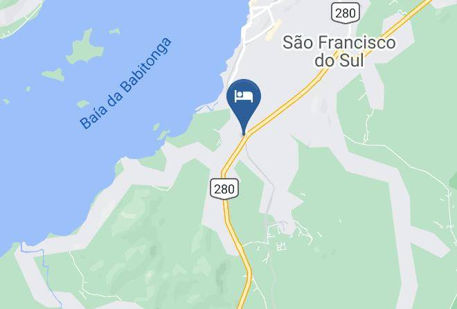 Sao Francisco Do Sul - Pousada Ilha Da Paz Maps