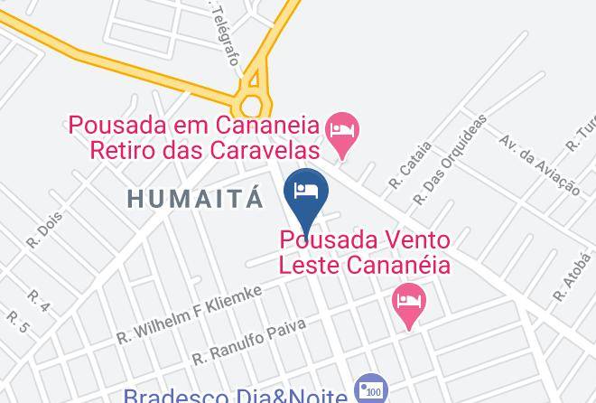 Cananeia - Pousada Ilha De Cananeia Maps