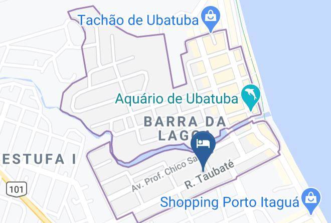Ubatuba - Pousada Ilha De Itaka Maps