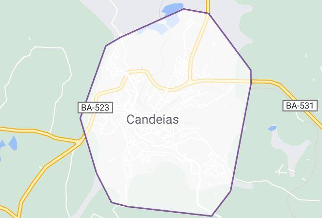 Candeias - Pousada Ilha Madre Maps