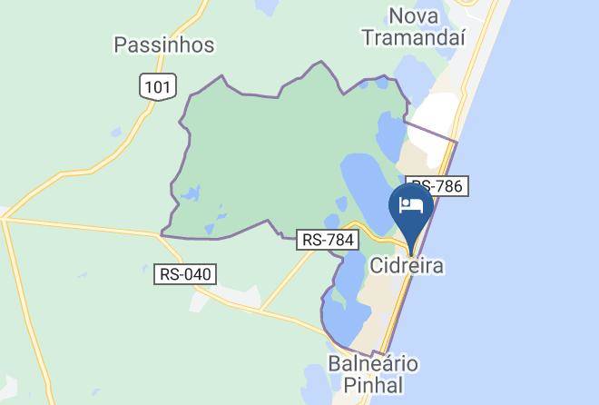 Cidreira - Pousada Ilhas Gregas Maps