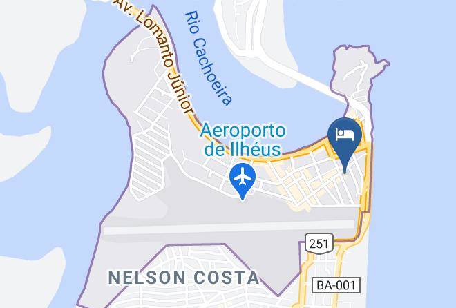Ilheus - Pousada Ilheus Maps