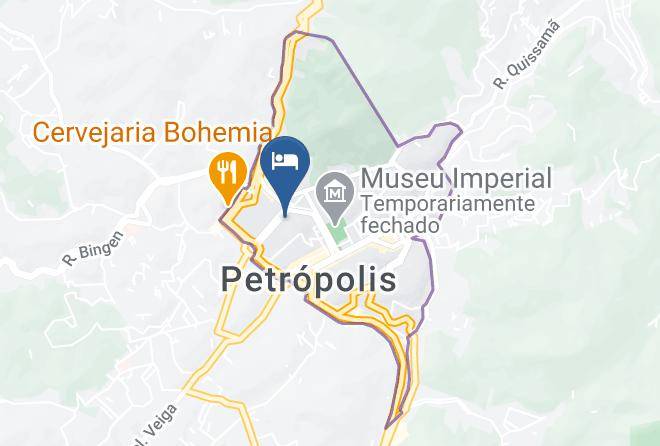 Petropolis - Pousada Imperial Koeler Maps