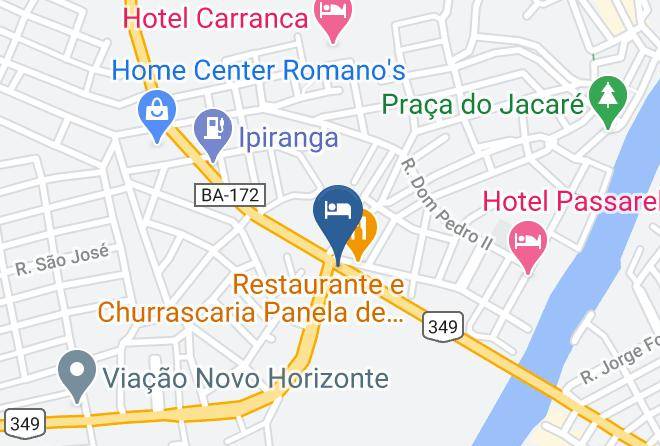 Santa Maria Da Vitoria - Pousada Imperial Maps