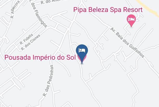Tibau Do Sul - Pousada Imperio Do Sol Maps