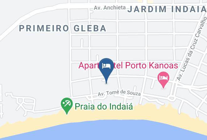 Bertioga - Pousada Indaia Maps