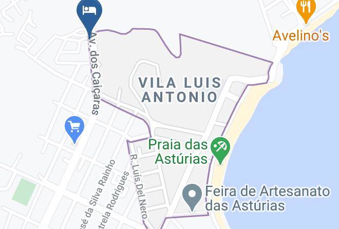 Guaruja - Pousada Iracema Maps
