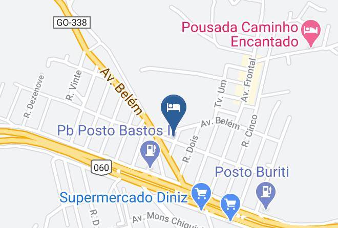 Abadiania - Pousada Irmao Sol Irma Lua Maps