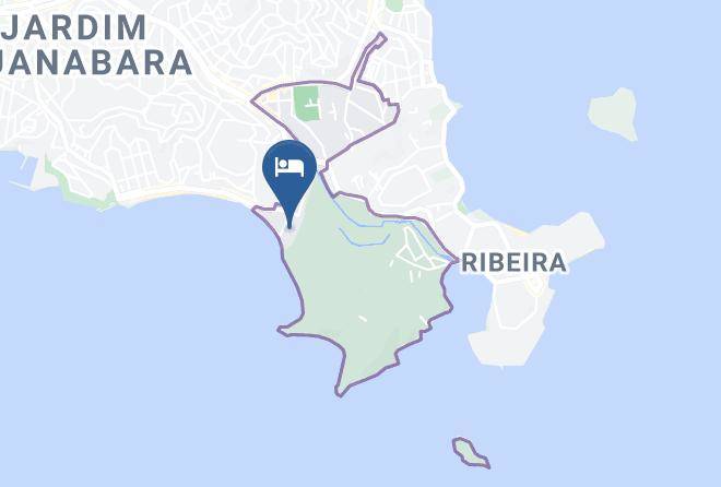Rio De Janeiro Cacuia - Pousada Irmaos Freyhardt Galeao Maps