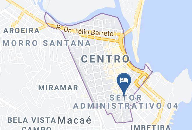 Macae - Pousada Irmaos Rocha Maps