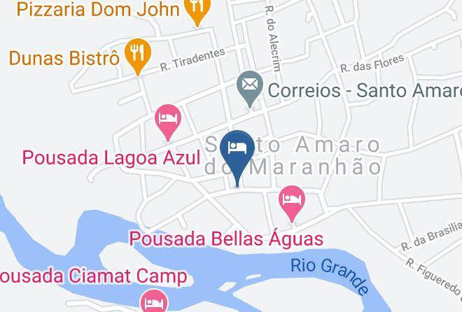 Santo Amaro Do Maranhao - Pousada Isabella Maps