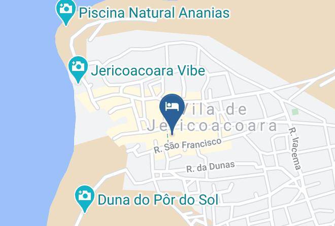 Jijoca De Jericoacoara - Pousada Isalana Beach Maps