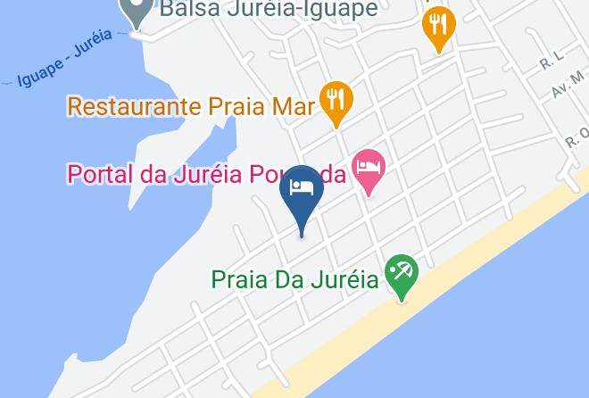 Iguape - Pousada Isis Maps