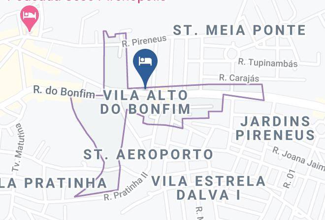 Pirenopolis - Pousada Israel Maps
