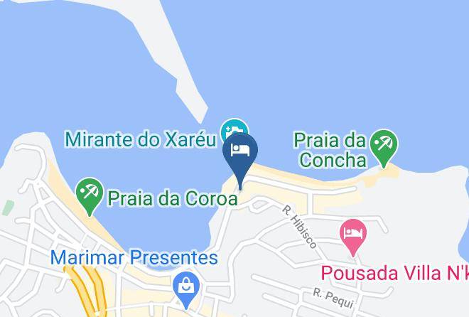 Itacare - Pousada Itacare Maps