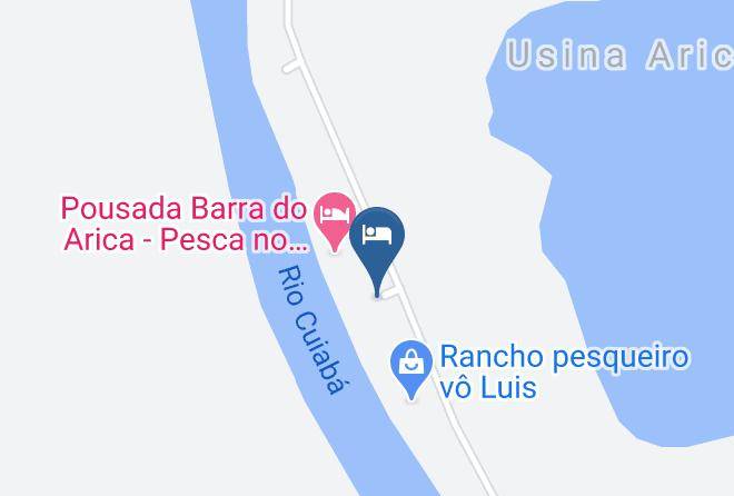 Santo Antonio Do Leverger - Pousada Itaicy Pantanal Maps